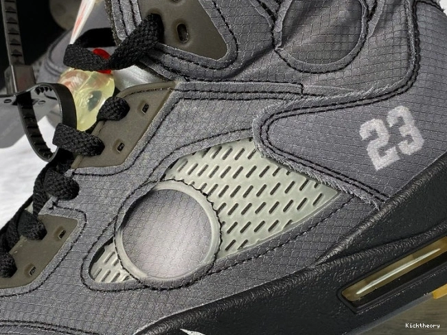 Kick Theory x Jordan Air 5 CT8480-001 Off-White Black 0811